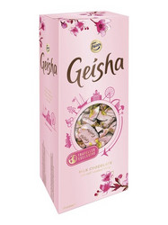 Продуктови Категории Шоколади Karl Fazer Шоколадови бонбони Geisha 58 бр. 420 гр